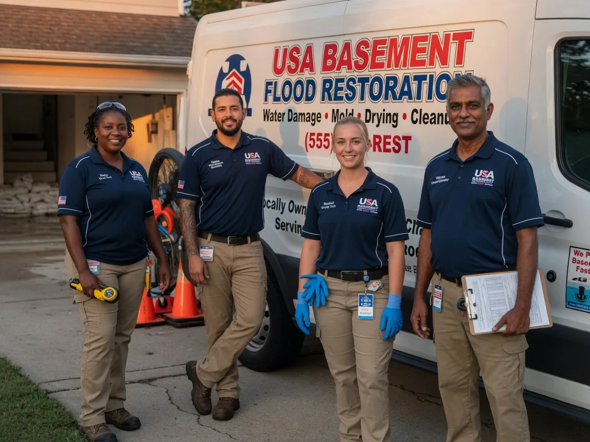 Basement Flood Cleanup company in Parchman, MS